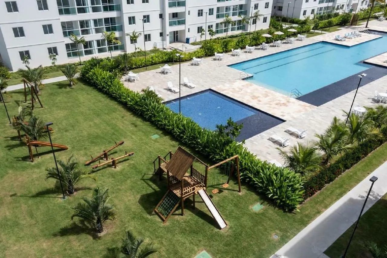 Resort Em Porto De Galinhas - Terreo Com 03 Quartos Com Suite Top- Condominio Palm Village Acqua 0*,